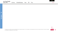 Desktop Screenshot of hachette.com