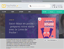 Tablet Screenshot of hachette.fr